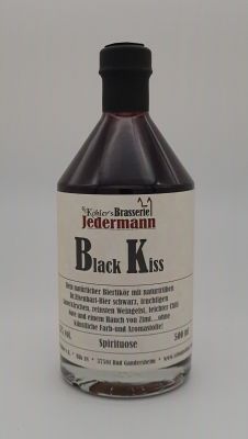 Bierlikör "Black Kiss" 500 ml