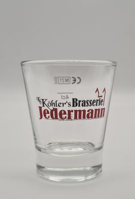 Köhler's Brasserie Jedermann Glas 4cl